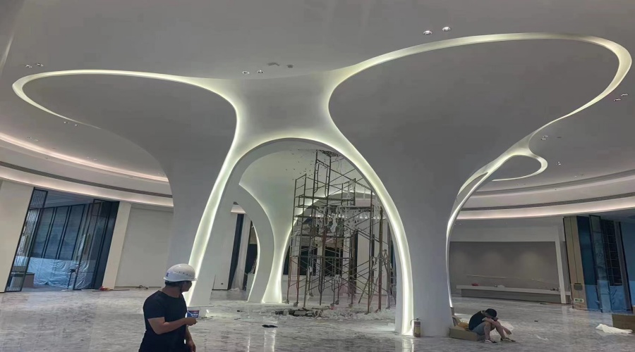 GRG柱子造型 GRG柱子造型